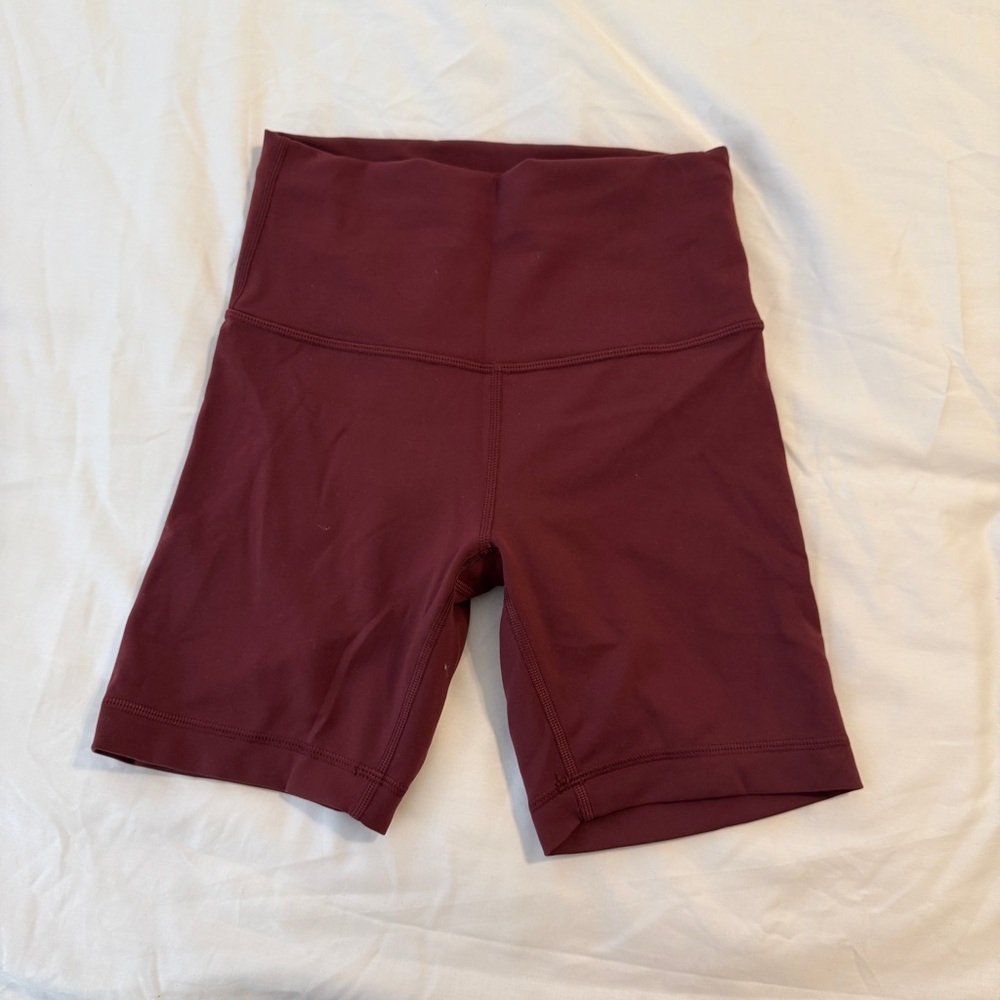 Lululemon Wunder Train High-Rise Short 6” - Dark Terracotta